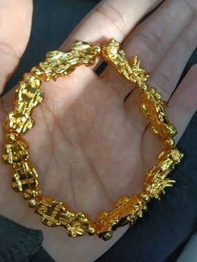 Goldsign Gold Pixiu bracelet 999 gold